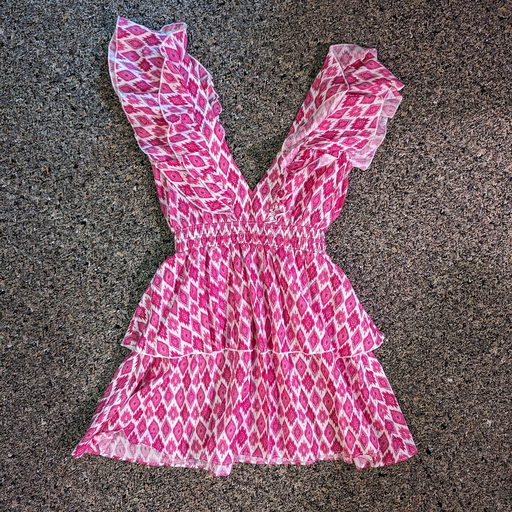 Playa Lucila Bright Pink Summer Dress